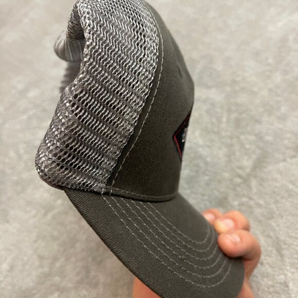 Eric Church Record Club Snapback Trucker Hat Gray One Size Mesh Back - Picture 4 of 5